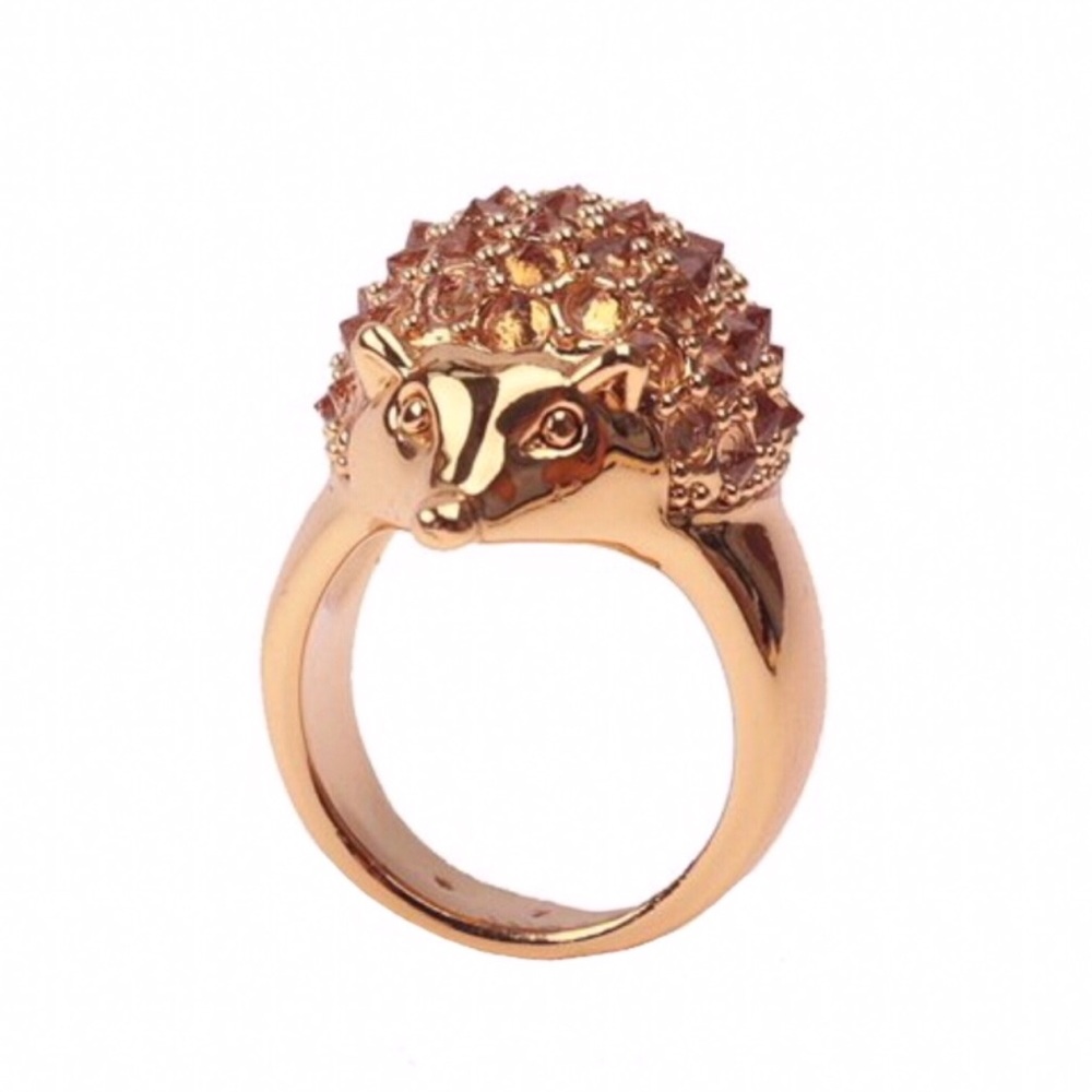 Kate Spade Into The Woods Hedgehog Ring - Picture 1 of 4
